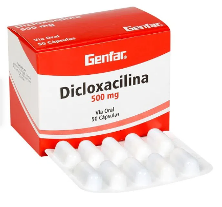 DICLOXACILINA 500MG X UNIDAD