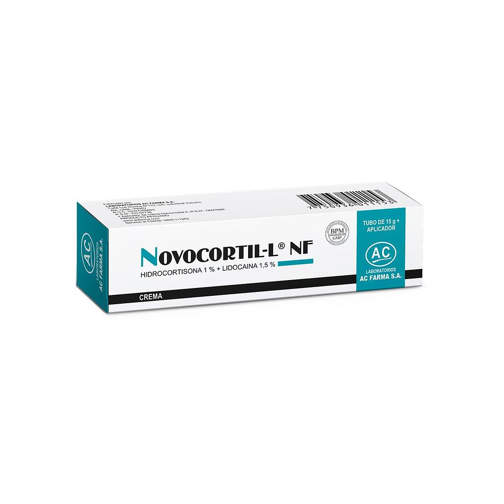 Novocortil-L NF 1% + 1.5% Crema x 15 g