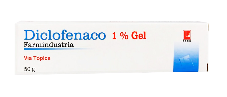 DICLOFENACO 1% - 50 gr - Farmindustria - gel