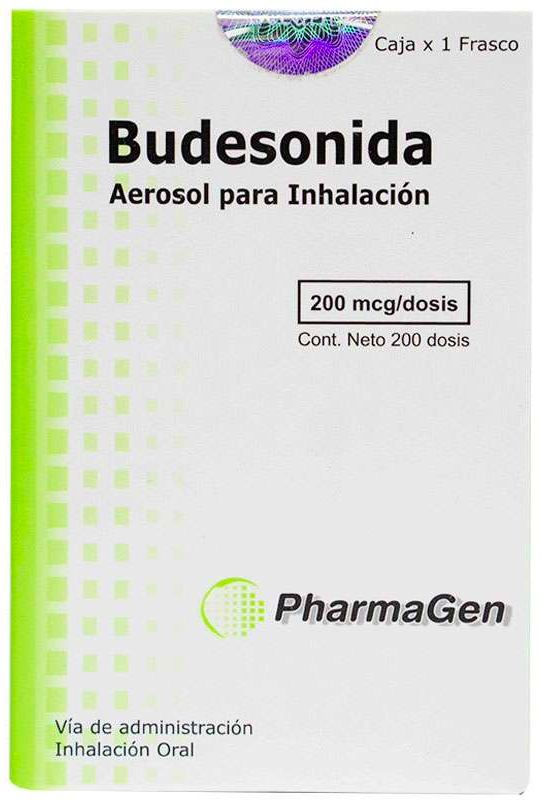 BUDESONIDA 200 mcg/dosis