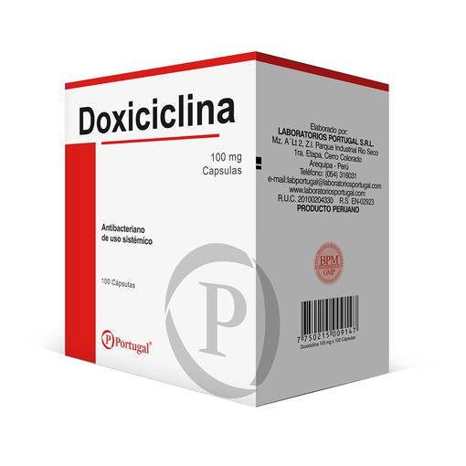 DOXICICLINA 100mg