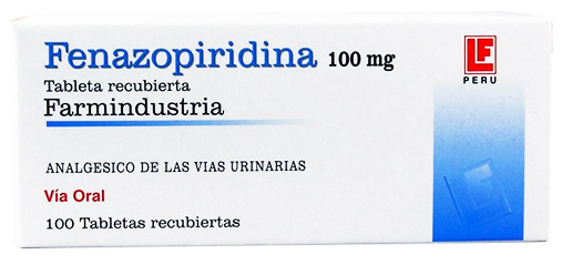 FENAZOPIRIDINA 100mg - Farmindustria - tabletas