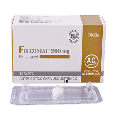FLUCOSTAT 200 mg Caja Envase Blister Tabletas TABLETA