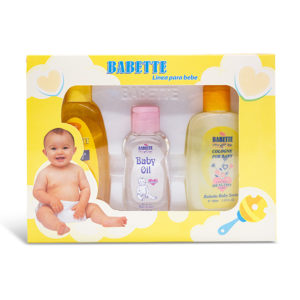 Pack BABETTE Shampoo 100ml + Aceite 50ml + Colonia 100ml