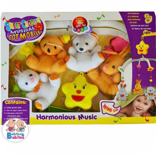 Móvil SWEET CUDDLES Musical Cot Mobile