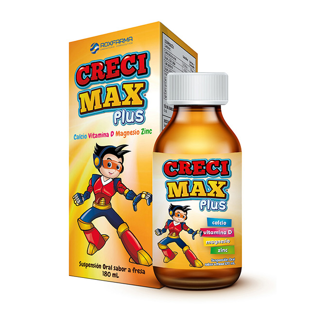 CRECIMAX PLUS Sabor Fresa 180ml