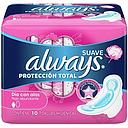 TOALLAS HIGIENICAS ALWAYS PINK DIA CON FLEXI ALAS 8UND