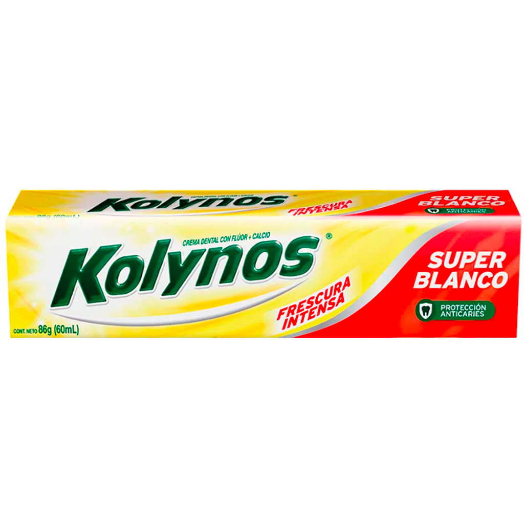 Pasta Dental Kolynos Super Blanco 60ml