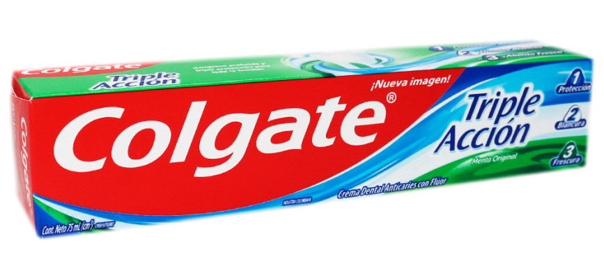 PASTA DENTAL COLGATE TRIPLE ACCION MENTA ORIGINAL X 50 ML