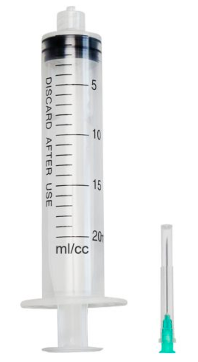 Jeringa Descartable Estéril 20ml - Alfymedix