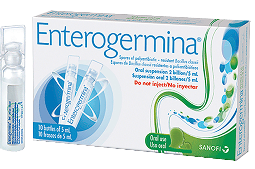 ENTEROGERMINA 2000 millones(2 millardos)/5mL Caja Frasco x 5 mL SUSPENSION