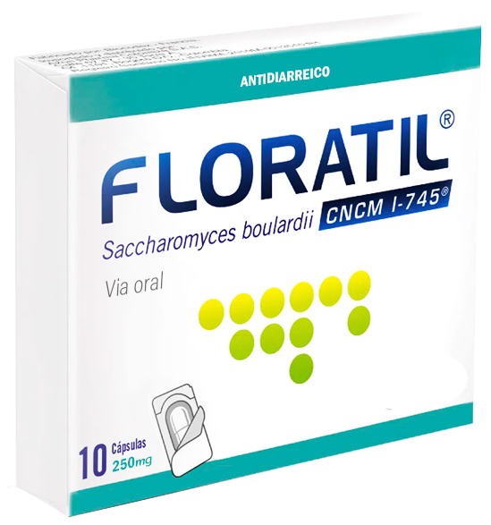 FLORATIL 250 mg Caja Envase Blíster Cápsulas CAPSULA