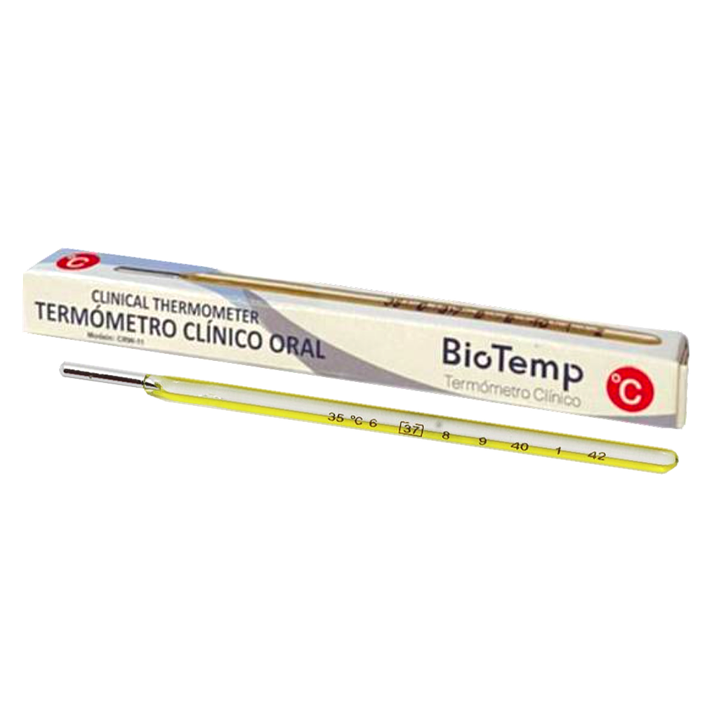 Termómetro Clínico Oral BIOTEMP (CRW-11)