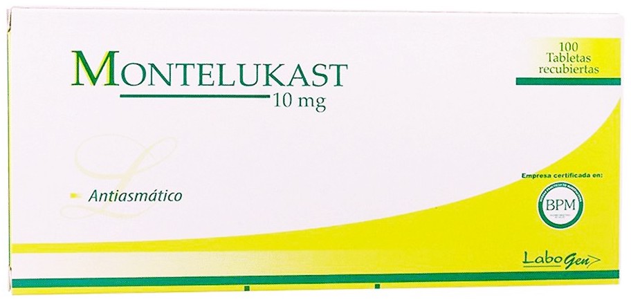 MONTELUKAST 10 MG X Unidad