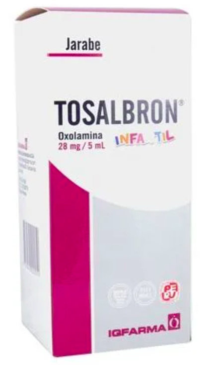 TOSALBRON INFANTIL 28mg/5mL