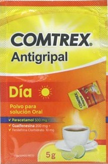 COMTREX ANTIGRIPAL DÍA 500mg+200mg+10mg