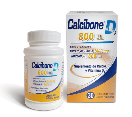 CALCIBONE D 800UI 315mg + 800UI