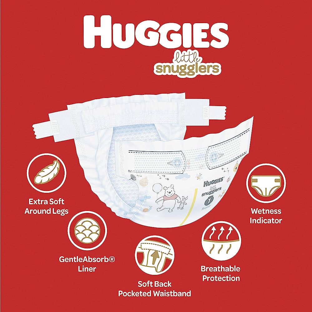 Pañal Huggies Natcare G x unid